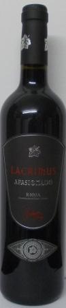 Lacrimus „Apasionado“, 2021, Rioja DOCa, R. Sanzo, Spanien, Alk.14%, 0,75l