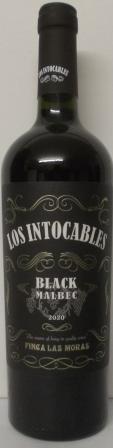 Finca Las Moras, Los Intocables, 2020, Black Malbec, Wine of Argentina, Alk.13,5%, 0,75l